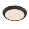 Westinghouse Fixture Ceiling LED Dimmable Flush-Mount 20W Trad 11In, Matte Black Acrylic Shd 6117400 - alternate 2